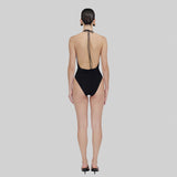 Traje de baño Negro Cipres Maygel Coronel Posterior