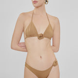 Traje de baño Chipi Bronce Maygel Coronel de cerca