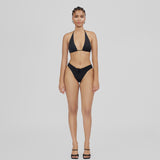 Traje de baño de dos piezas Malanga Negro Maygel Coronel