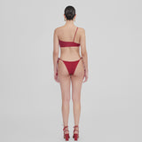 Traje de baño de dos piezas Grau Carmesi Maygel Coronel posterior